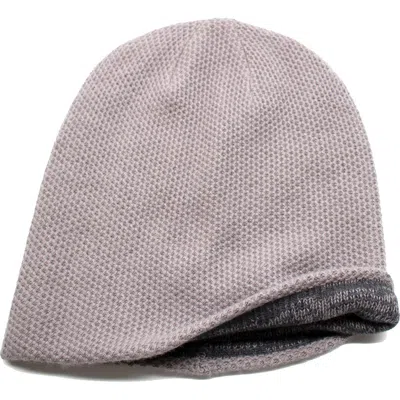 PORTOLANO PORTOLANO REVERSIBLE CASHMERE BEANIE