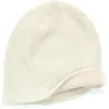 Portolano Reversible Cashmere Beanie In Neutral