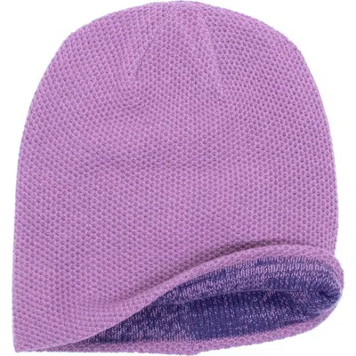 PORTOLANO PORTOLANO REVERSIBLE CASHMERE BEANIE