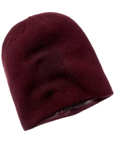 Portolano Reversible Honeycomb Stitch Cashmere Hat In Multi