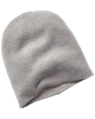 Portolano Reversible Honeycomb Stitch Cashmere Hat In Multi
