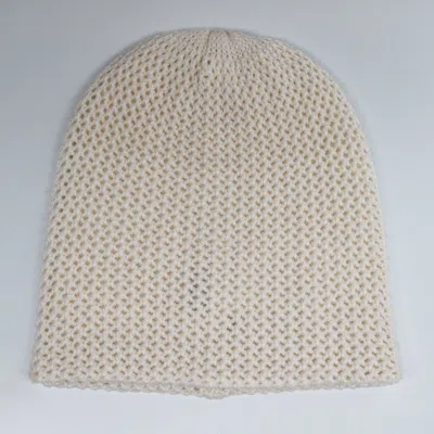 Portolano Reversible Merino Hat In White