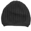 Portolano Rickrack Stitch Wool Blend Beanie In Black