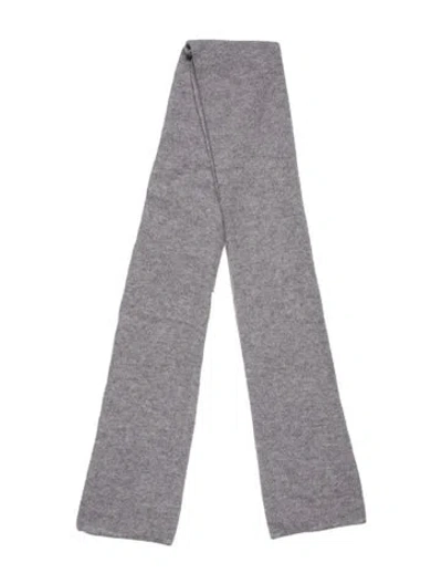 Pre-owned Portolano Scarf In Gray