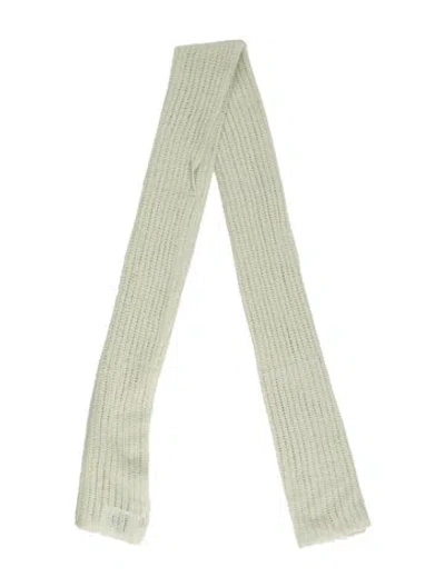 Pre-owned Portolano Scarf In Green