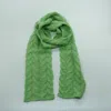 Portolano Scarf With Cables In Green
