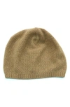 Portolano Slouchy Cashmere Beanie In Green