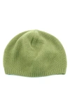 Portolano Slouchy Cashmere Beanie In Green