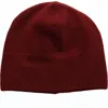 Portolano Slouchy Cashmere Knit Beanie In Brown
