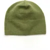 Portolano Slouchy Cashmere Knit Beanie In Green