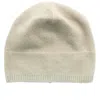 Portolano Slouchy Cashmere Knit Beanie In Pelican Grey