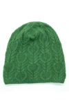 Portolano Slouchy Fancy Beanie In Green