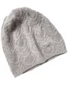 Portolano Slouchy Wool & Cashmere-blend Beanie In Gray