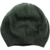 Portolano Solid Cashmere Beret In Green