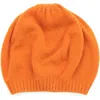 Portolano Solid Cashmere Beret In Orange