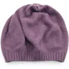 Portolano Solid Cashmere Beret In Purple