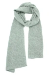 Portolano Solid Cashmere Scarf In Green