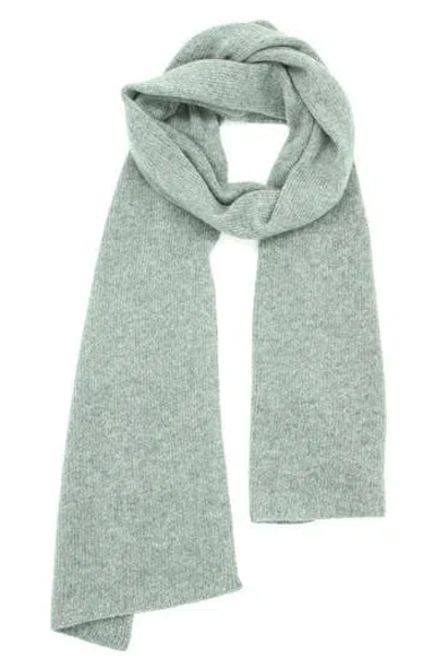 Portolano Solid Cashmere Scarf In Green