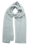 Portolano Solid Cashmere Scarf In Green