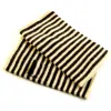 Portolano Stripe Fingerless Gloves In Multi