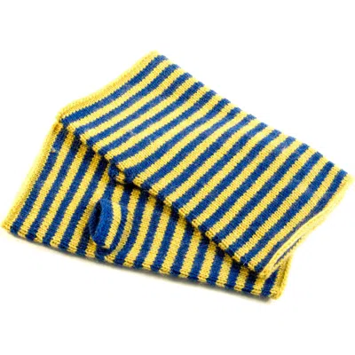 Portolano Stripe Fingerless Gloves In Multi