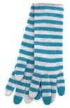 Portolano Stripe Gloves In Blue