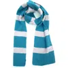 Portolano Stripe Scarf In Blue