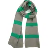 Portolano Stripe Scarf In Gray