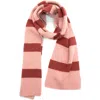 Portolano Stripe Scarf In Pink