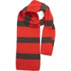 Portolano Stripe Scarf In Red