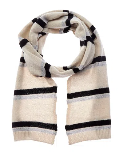 PORTOLANO STRIPED CASHMERE SCARF