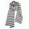 Portolano Striped Scarf In Multi