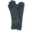 Portolano Tecnho Fleece Gloves In Gray