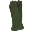Portolano Tecnho Fleece Gloves In Green