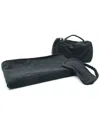 Portolano Solid 3 Piece Travel Set In Black