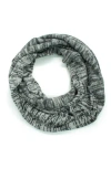Portolano Tweed Infinity Neckwarmer In Gray