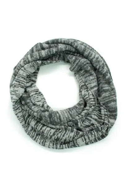 Portolano Tweed Infinity Neckwarmer In Gray