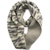 Portolano Twisted Camouflage Infinity Scarf