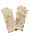 Portolano Women's Beige Wool & Cashmere-blend Gloves In Beige