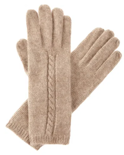 Portolano Women's Cashmere Gloves In Brown