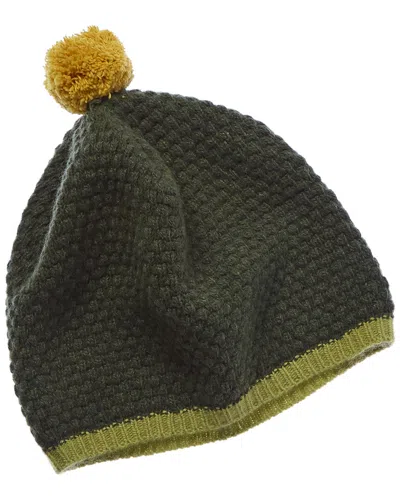 Portolano Women's Green Head Popcorn Hat