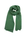 Portolano Women's Ribbed Cashmere Wrap In Garden Green