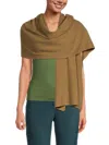 PORTOLANO WOMEN'S RIBBED CASHMERE WRAP