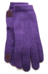 Portolano Wool Blend Gloves In Blue