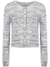 Ports 1961 Alps Visual Landscapes Cardigan In White
