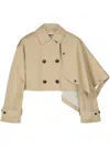 Ports 1961 Asymmetric Trench Jacket