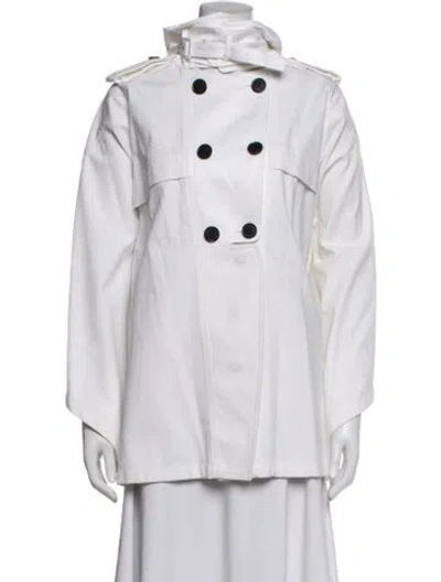 Pre-owned Ports 1961 Jacket In White