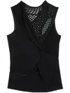 Ports 1961 Layered-design Top In Black