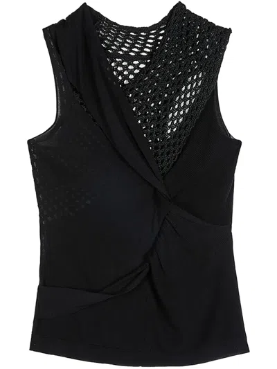 Ports 1961 Layered-design Top In Black