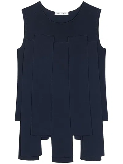 Ports 1961 Panelled Top In Blue